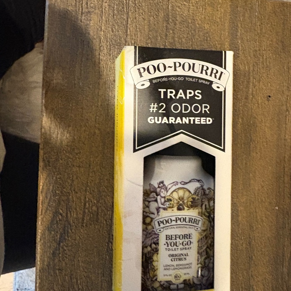 Bed Bath & Beyond Poo-Pourri Citrus Spray - White and Yellow